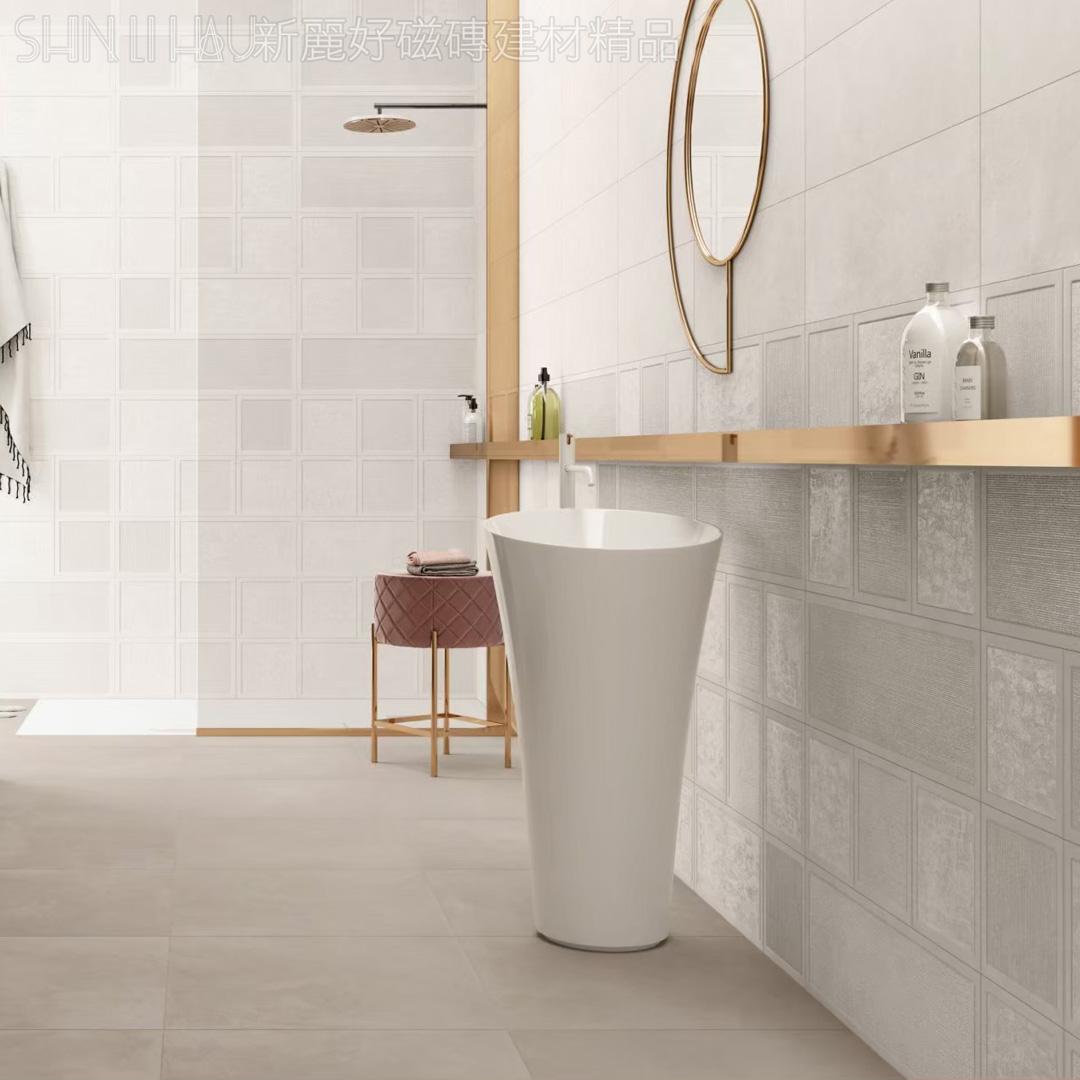 西班牙新古典線板花磚特價-雅質妃語-土黃花(三種隨機)7299ART3138F