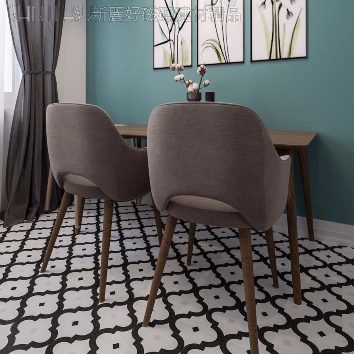 西班牙花磚特價-黛蒂拼接花磚-黃色花磚7299MAO-LA22447