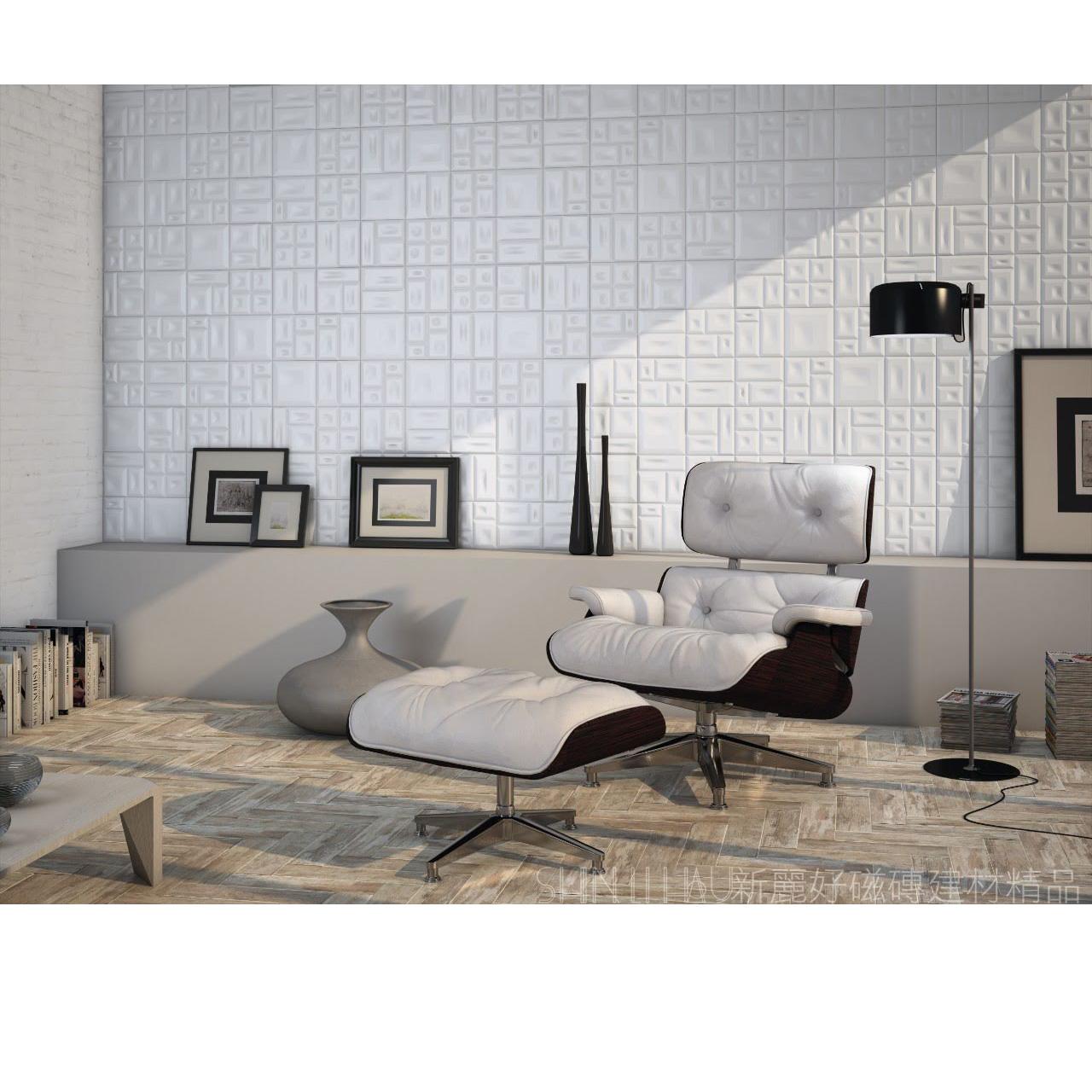 西班牙地鐵磚特價-立體方塊壁磚詳樣式圖