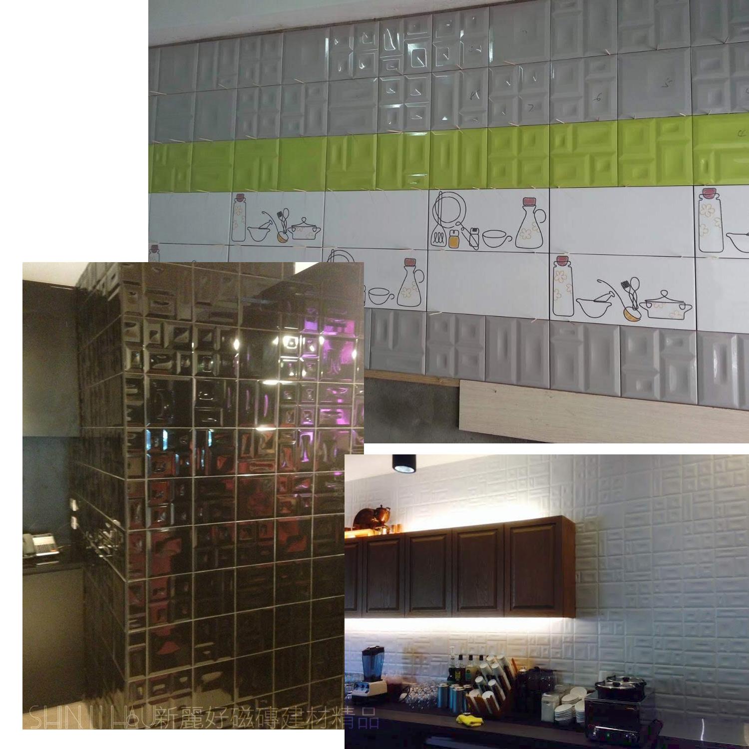 西班牙地鐵磚特價-立體方塊壁磚詳樣式圖