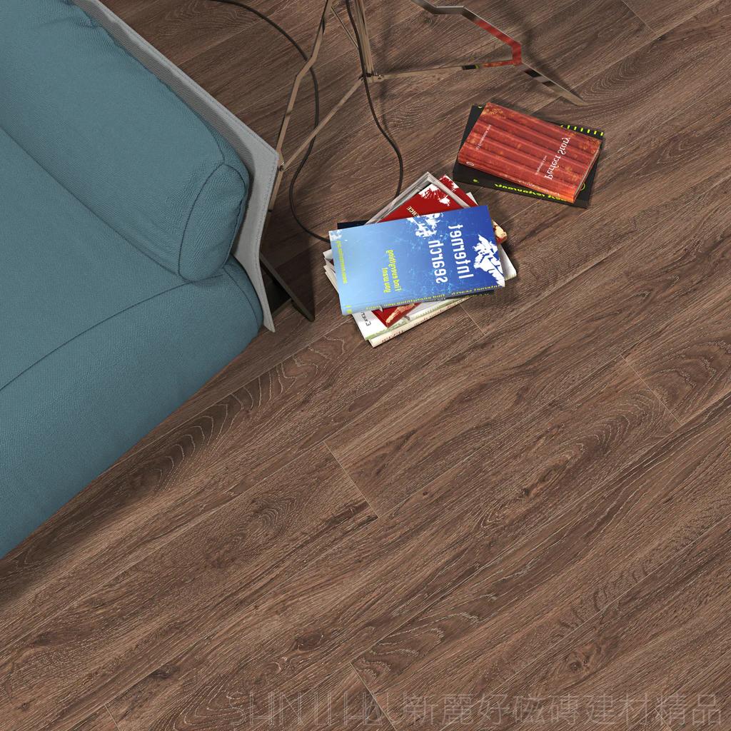 西班牙石英俢邊木紋磚特價-西班牙田園木紋-棕5899AF2012643