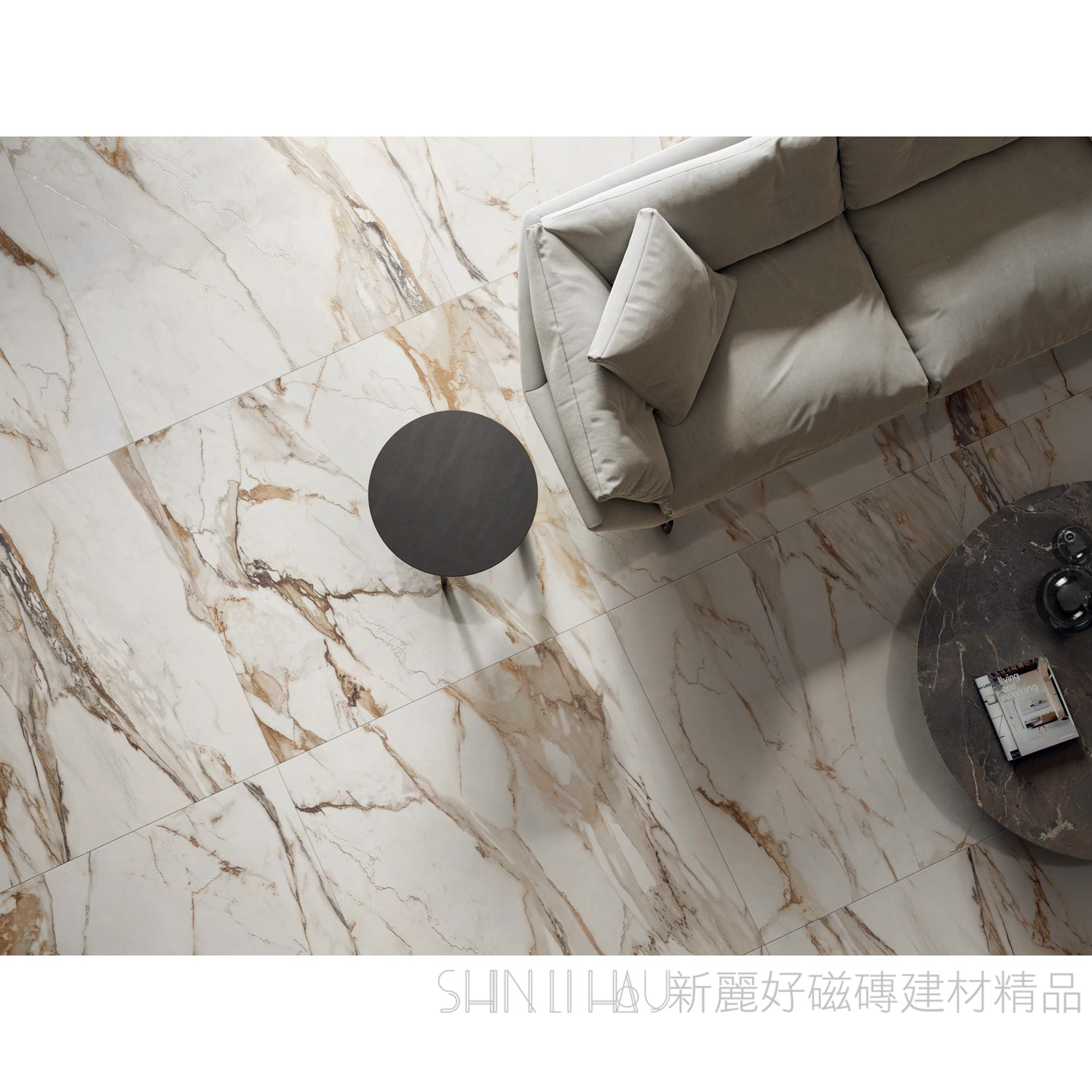 義大利客廳玄關地磚特價-懷幽白大理石磁磚-峰雅石(期貨)FK1223542P