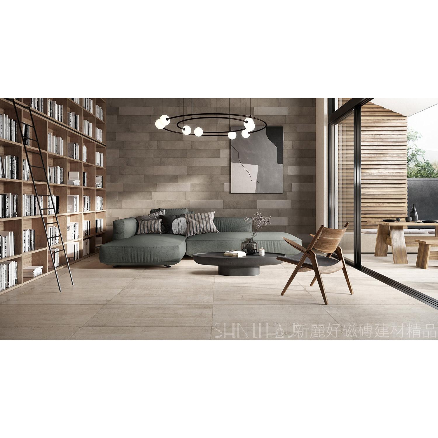 花磚-泥雅清水模磚-繁花綻放-白40x80繁花綻放-白