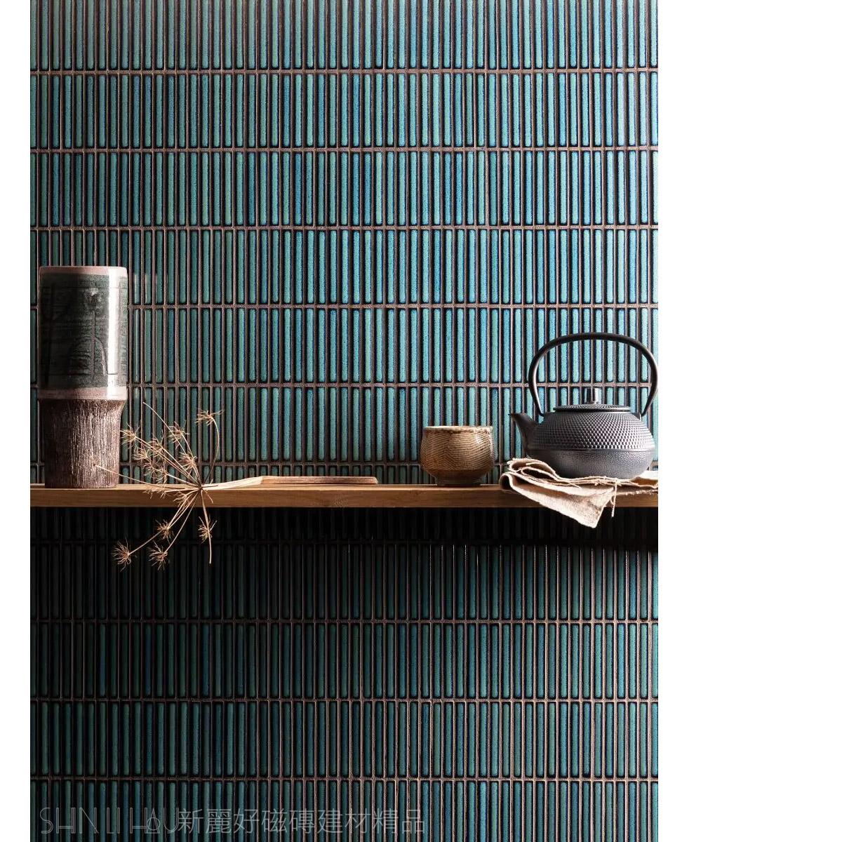 馬賽克-窯變直條綠-諾雲WO10FJST-30761340