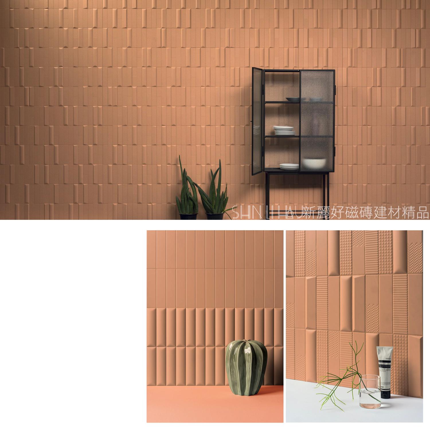 地鐵磚-甜心手工磚-蜜糖柑橘系列詳樣式圖