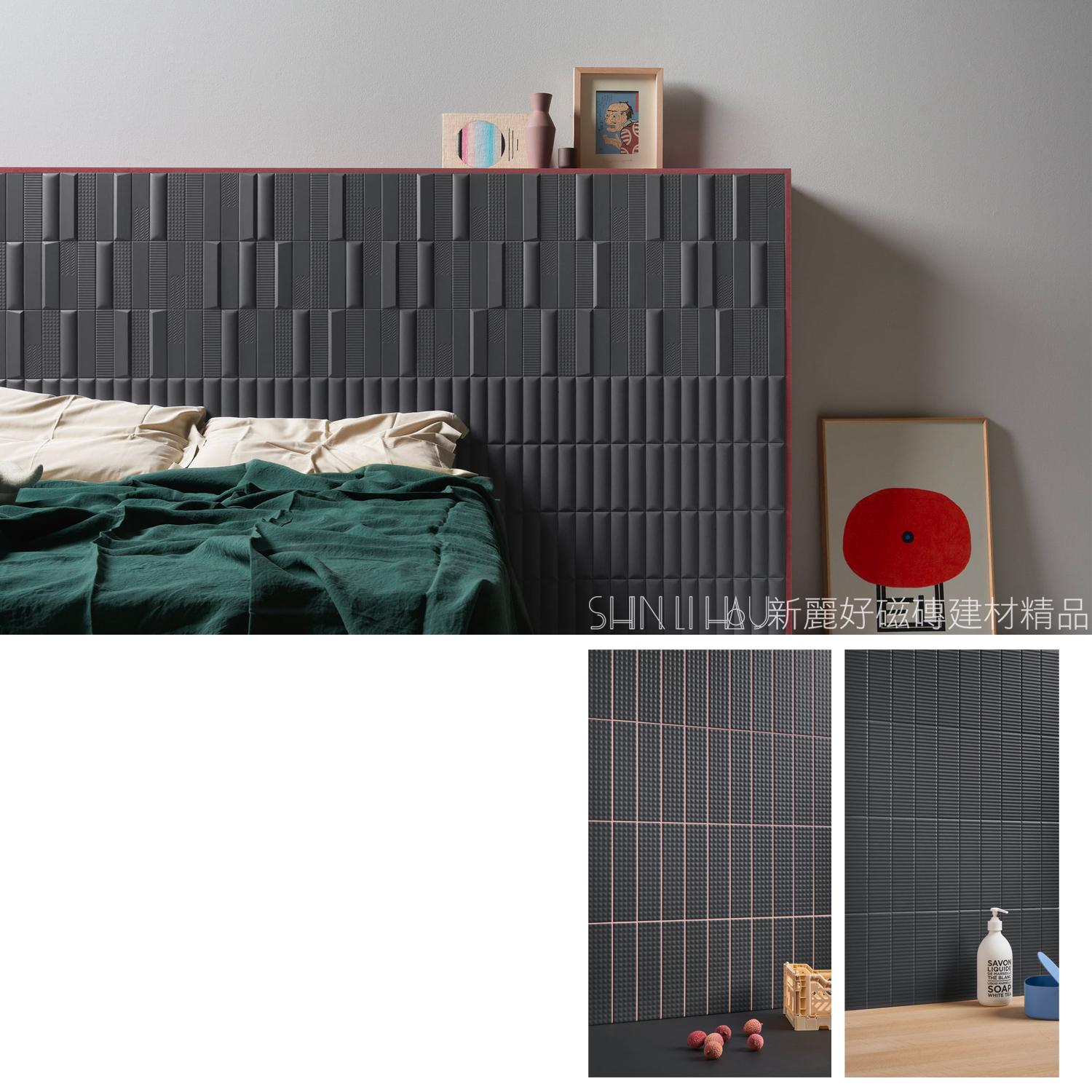 	地鐵磚-甜心手工磚-黑巧克力系列詳樣式圖