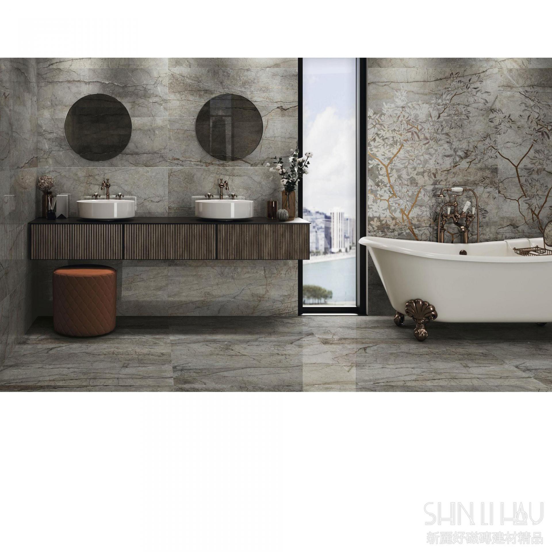 大理石客廳地磚-粹質岩90x90詳樣式圖