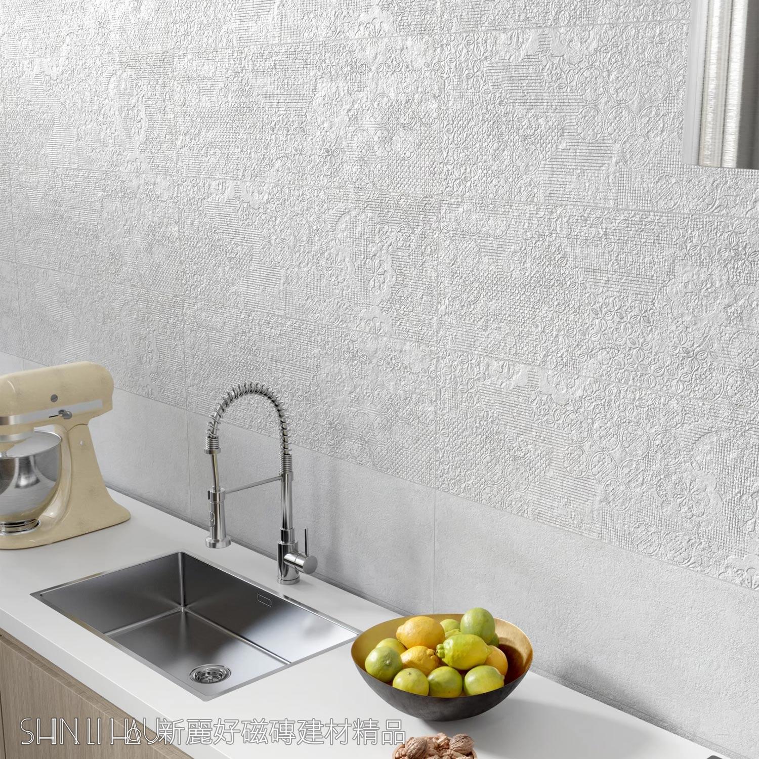 立體石紋花磚-都會風情詳樣式圖