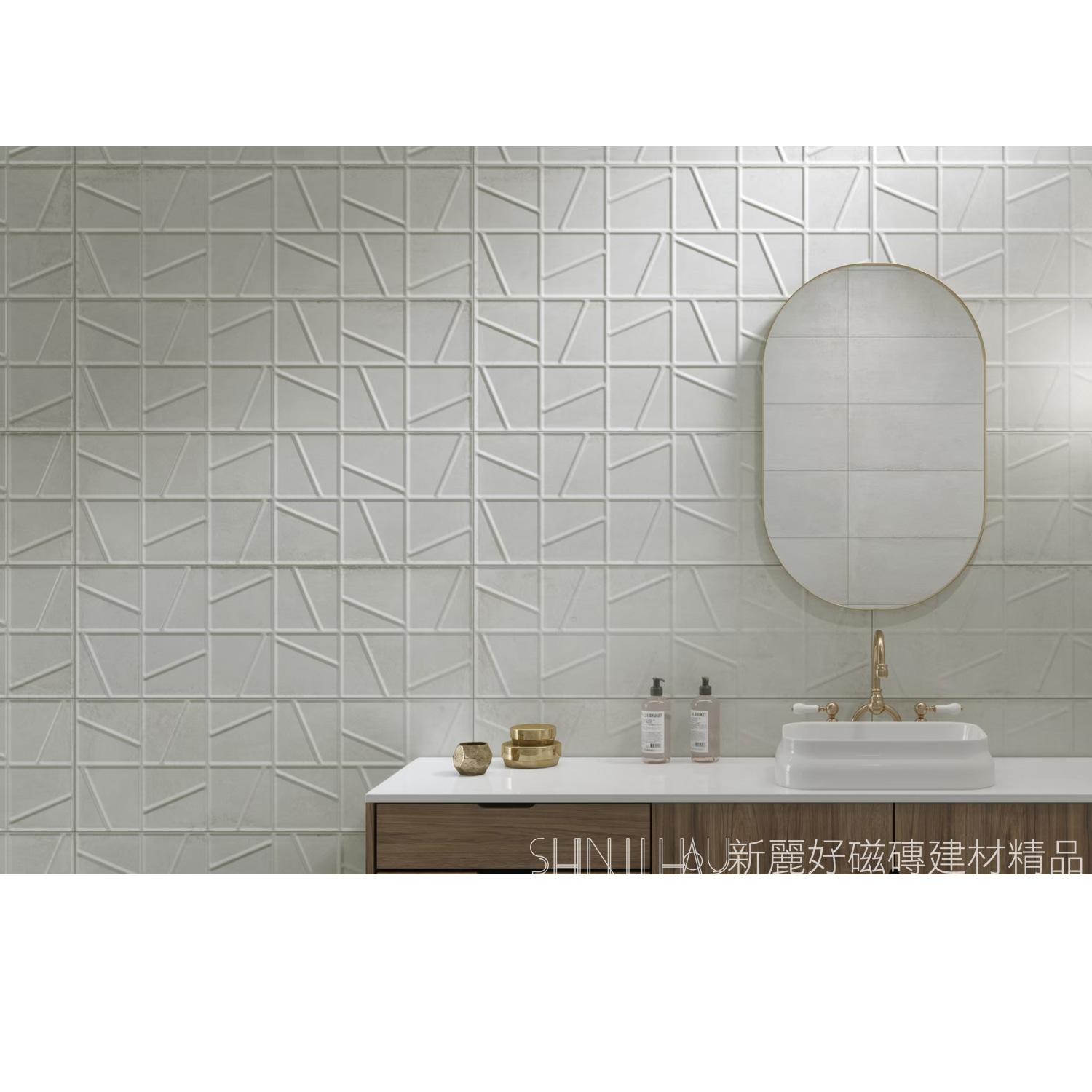 立體石紋花磚-都會風情詳樣式圖