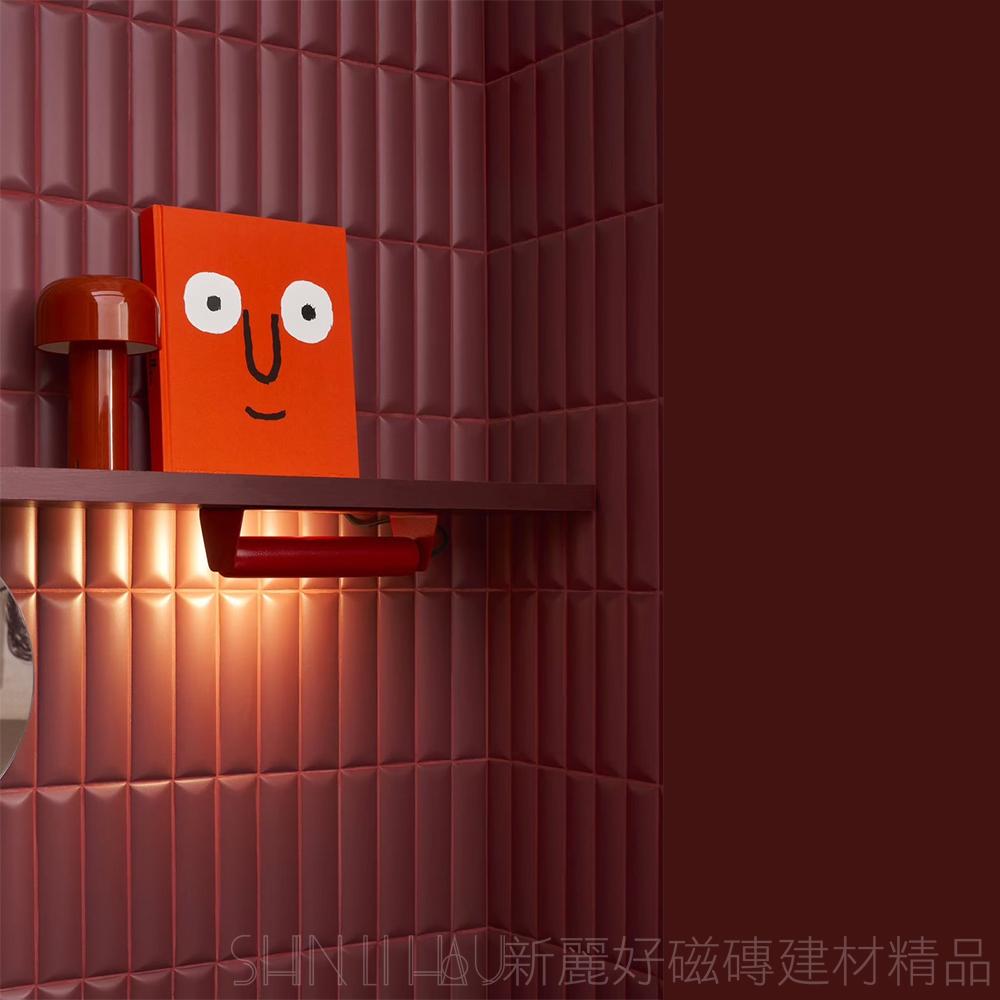 地鐵磚-甜心手工磚-寶石酒紅系列詳樣式圖