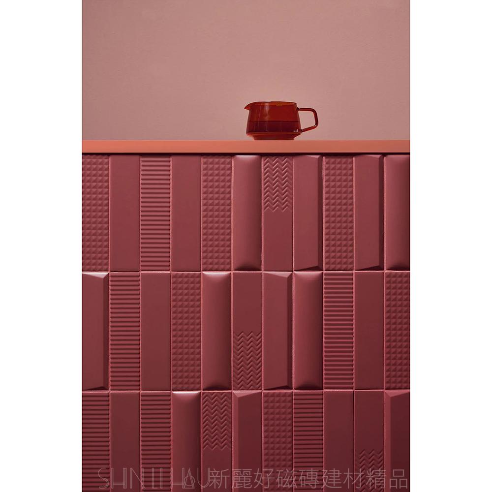 地鐵磚-甜心手工磚-寶石酒紅系列詳樣式圖