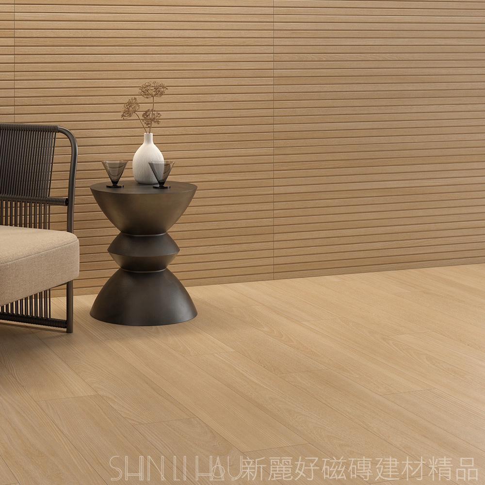 仿實木格柵磚推薦-賽里木條磚-橡木K109KB6141282881
