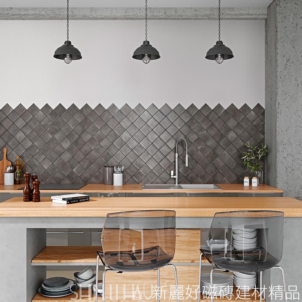 現代復古風推薦-艾法貝復古磚-火山灰M410RBM1373M30500