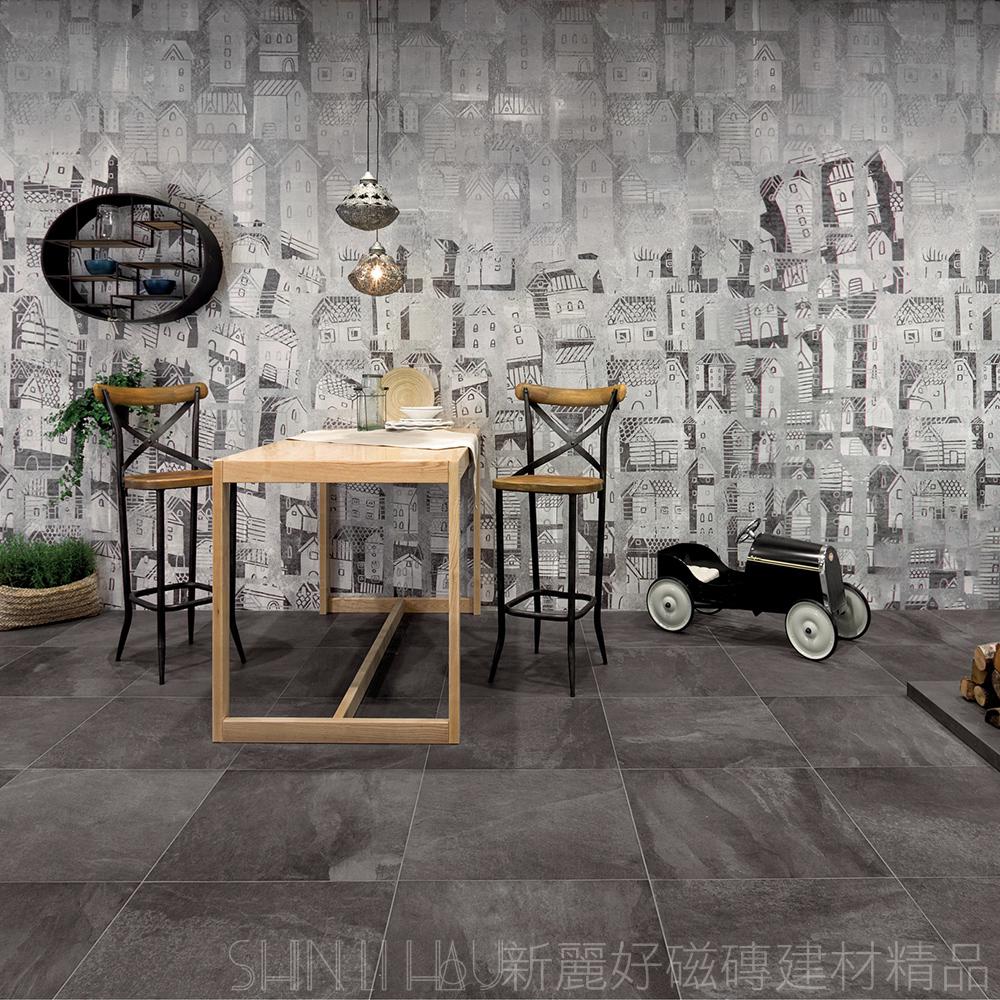 【特價每坪3780元】義大利窯變板岩磚-黑D899JPT36R78780120黑