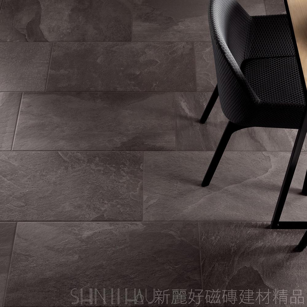 【特價每坪3780元】義大利窯變板岩磚-黑D899JPT36R78780120黑