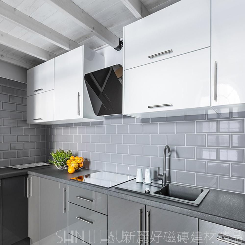 【特價每坪2430元】西班牙鐵道磚特價-博柏麗立體亮面磚-亮深灰B999MFA1098020100