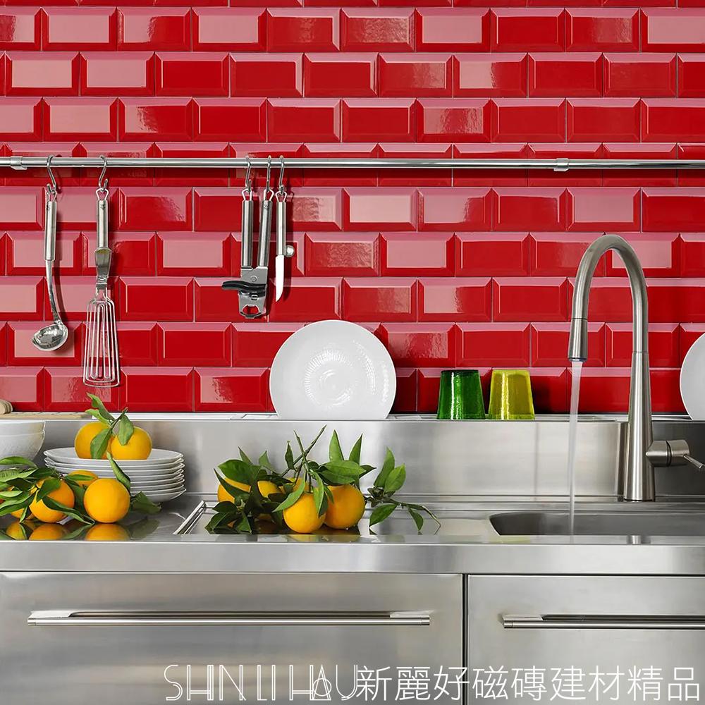 【特價每坪2430元】西班牙鐵道磚特價-博柏麗立體亮面磚-黑B999MFA1098520100