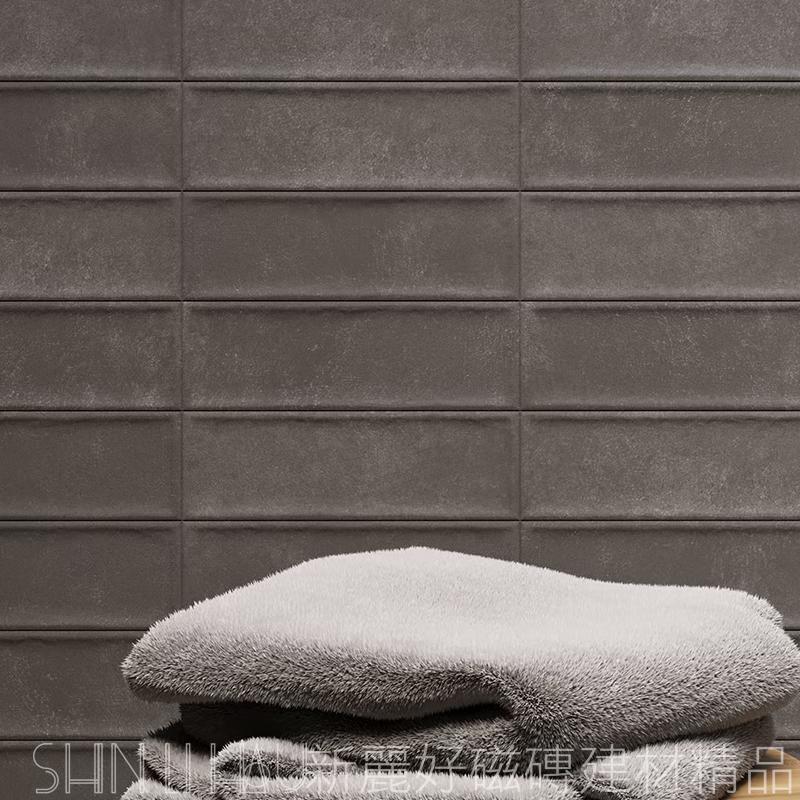 北歐風格牆面地鐵磚推薦-奧蘿拉地鐵磚-黃詳樣式圖