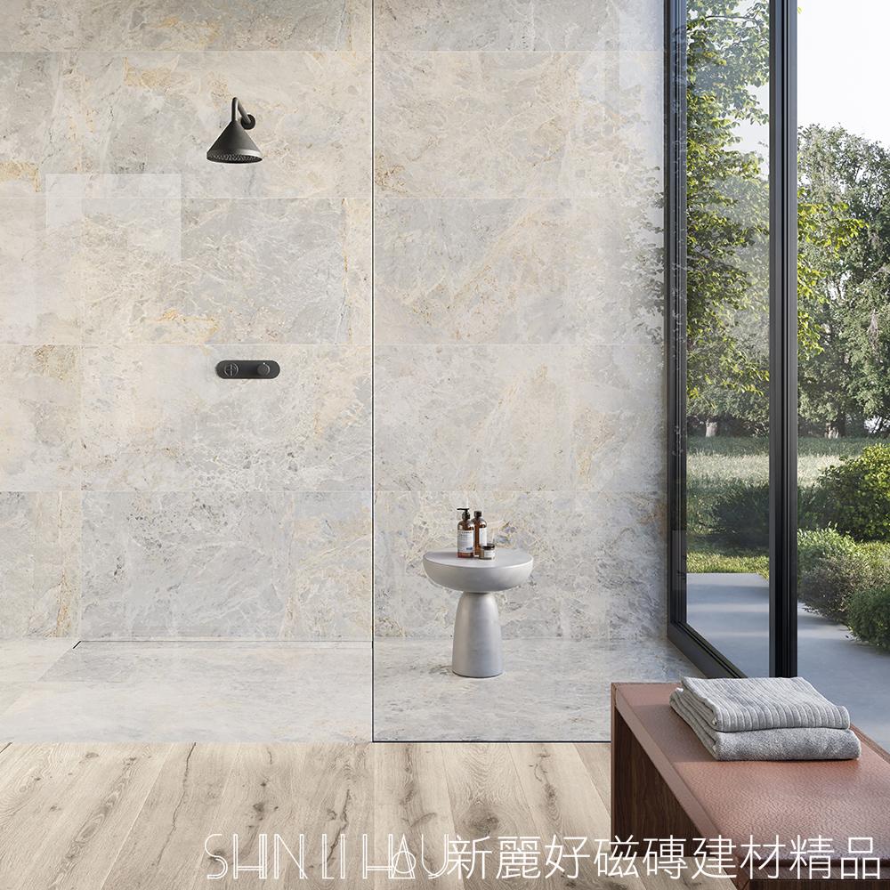 飯店地磚選擇-銀緞石薄板磚-雲絲V016KP130218X08502