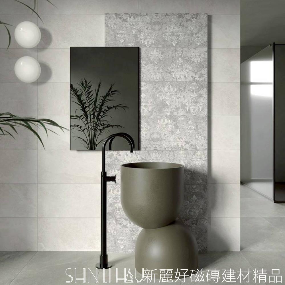 鍊金系列磁磚-白花磚 浴室玄關廚房背牆磁磚推薦A908AL3365FWH06570