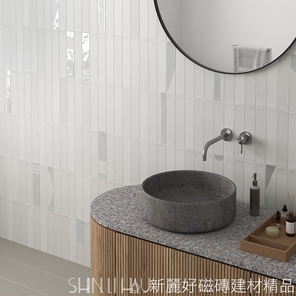 憩谷系列條磚推薦 — 「靜中有光」霧柔面精品風格磁磚詳樣式圖