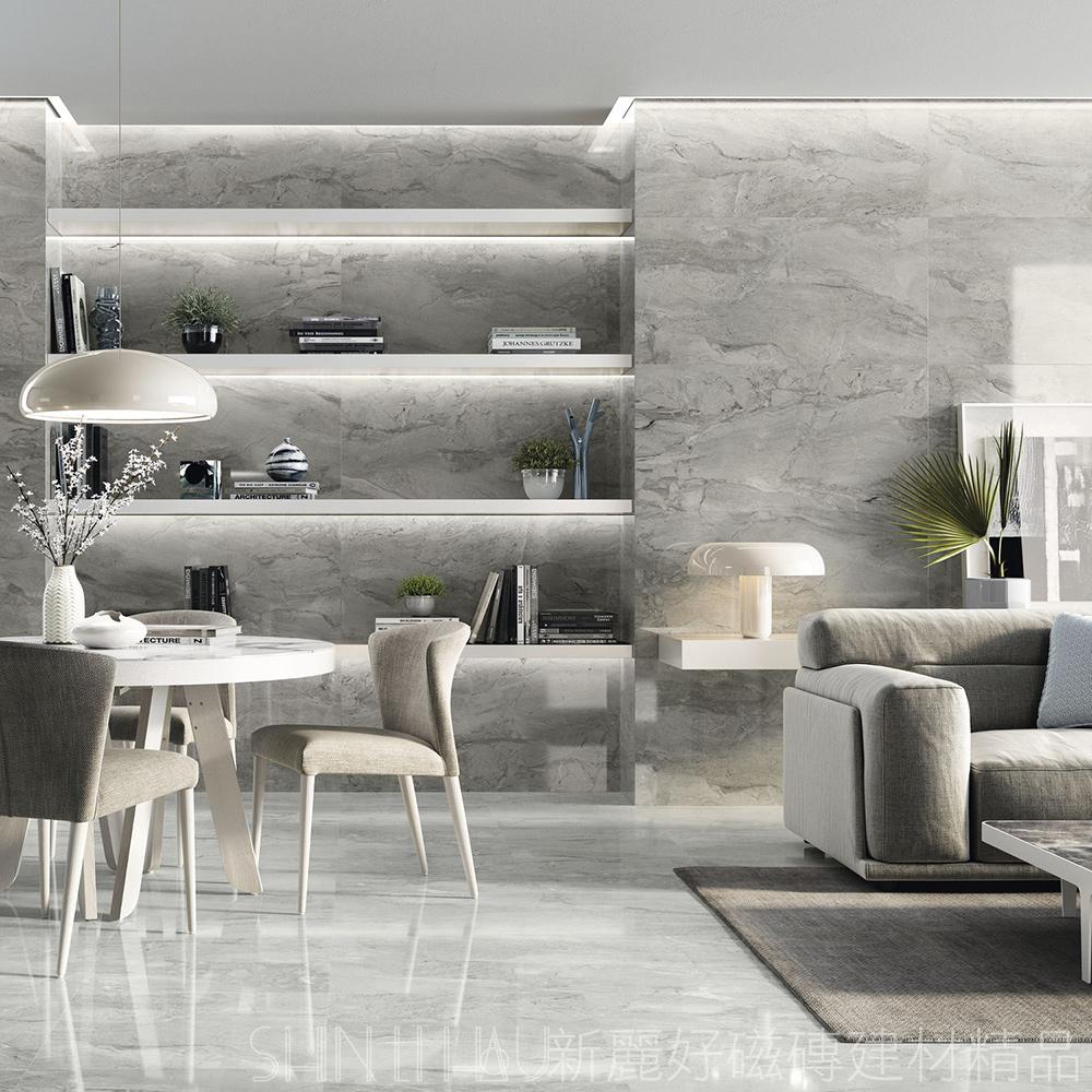 大師石 義式石紋大板磁磚｜80×160｜客廳／牆地兩用詳樣式圖