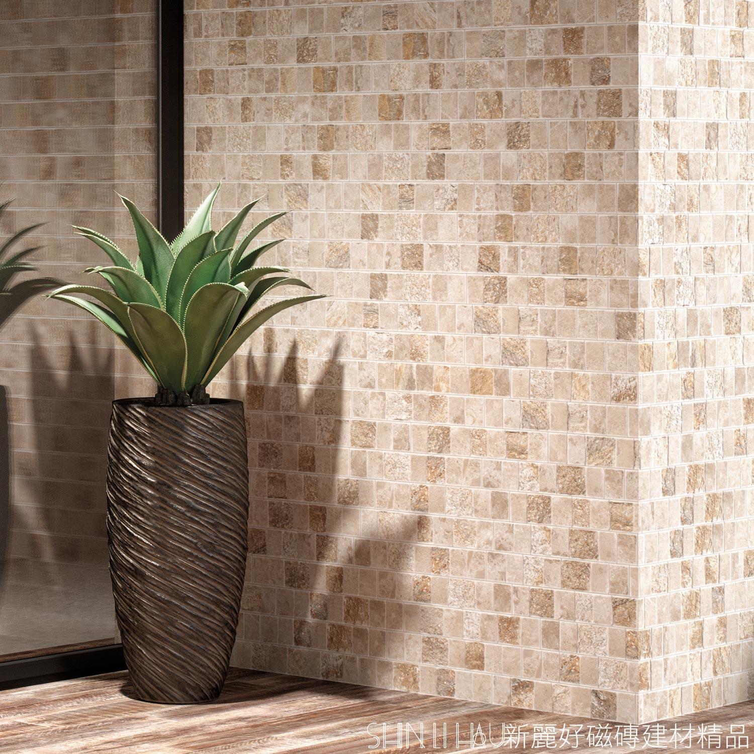 歐洲石磚牆-琉森歐洲外牆磚B408BTS-87913F0900月白花